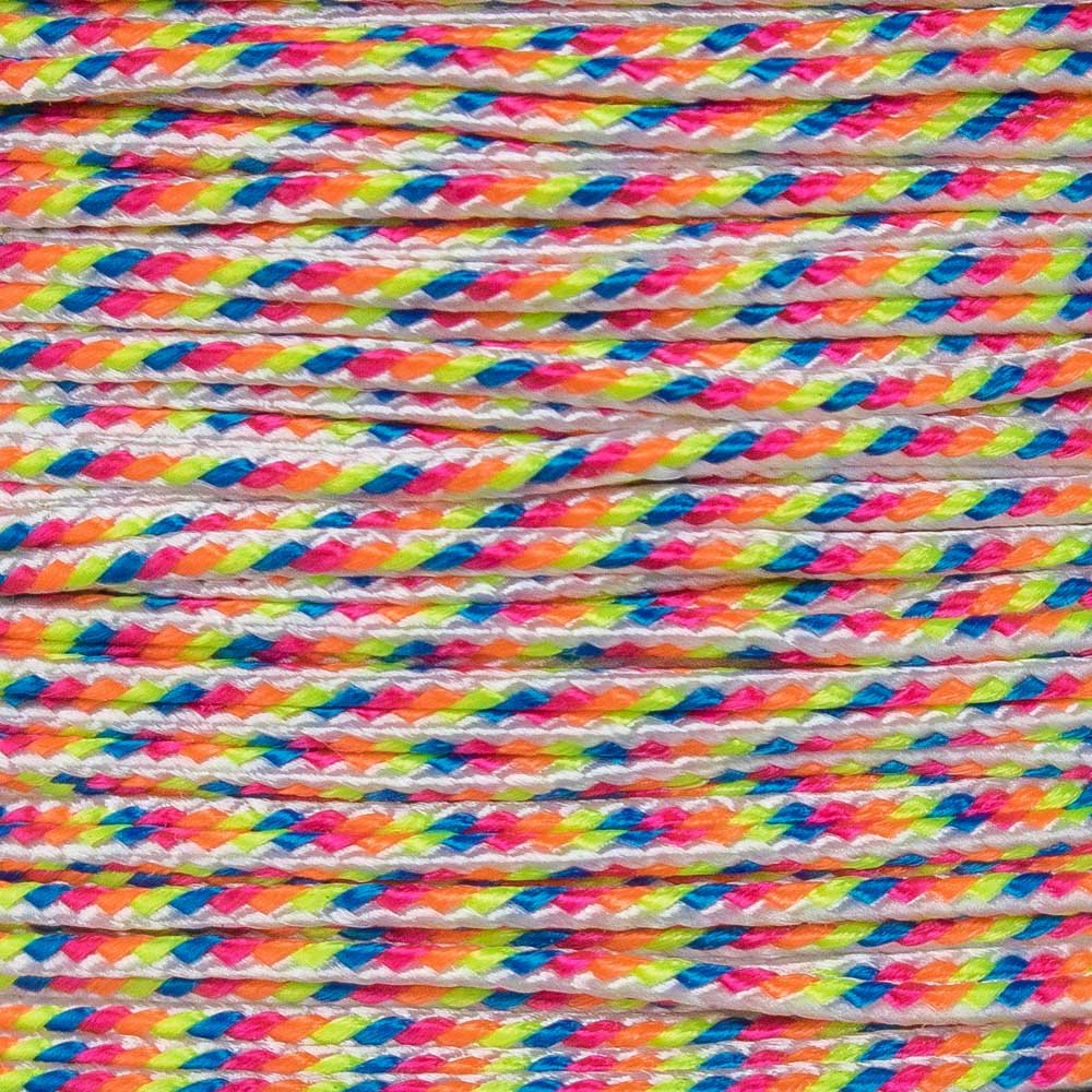 PARACORD PLANET Micro Cord: 1.18mm Diameter 125 Feet Spool of Braided Cord - Available in a Variety of Colors Made in the USA