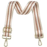 LVYOUME Purse Strap Silver Hardware Wide Bag Straps Replacement Crossbody Adjustable Shoulder Strap for Purses