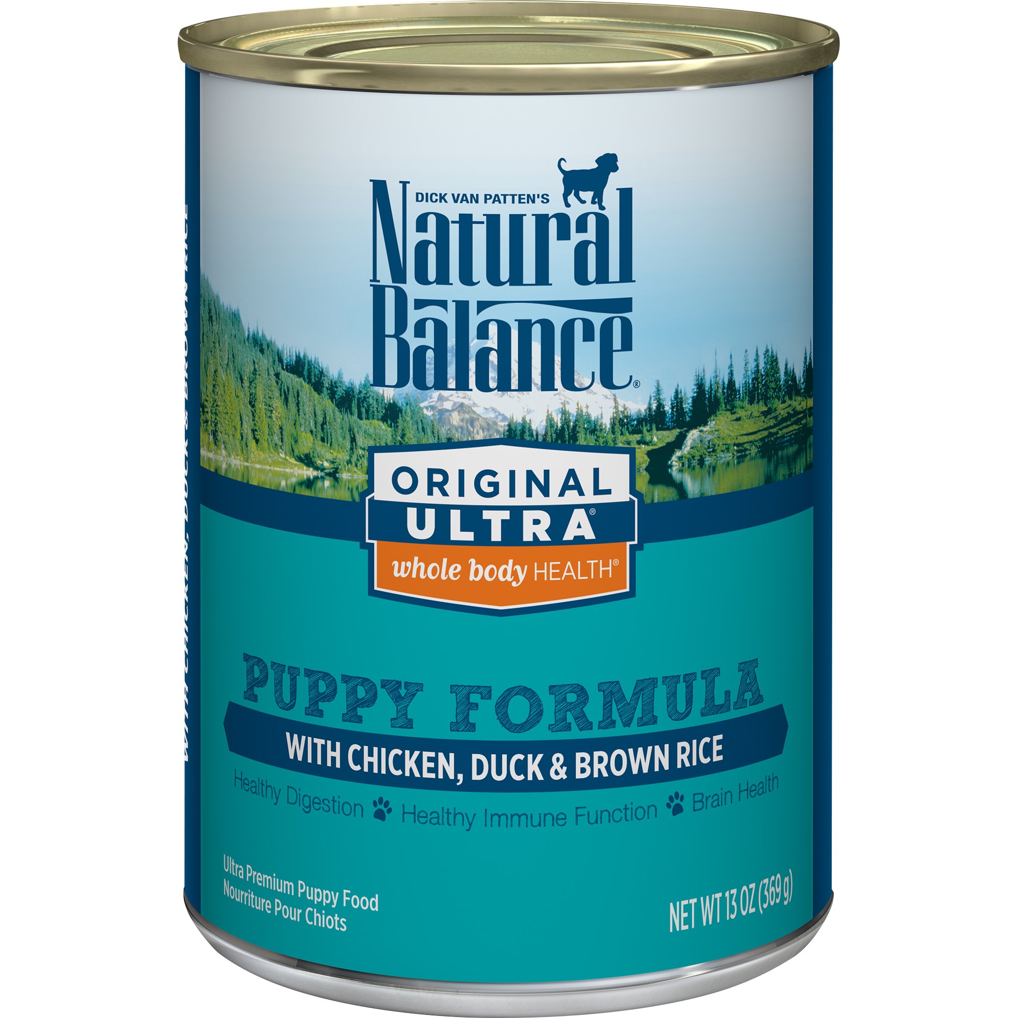 Natural Balance Puppy Formula Canned Wet Dog Food, Original Ultra Whole