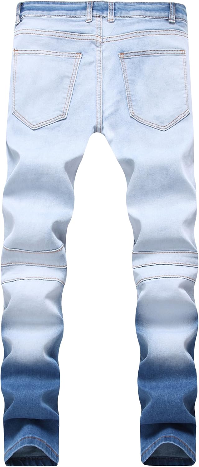 white slim tapered jeans