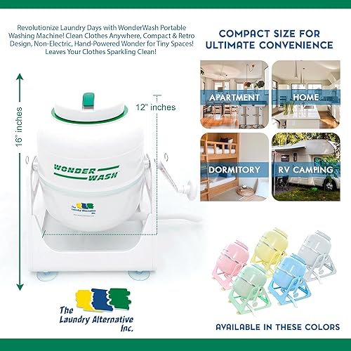WonderWash Portable Mini Washing Machine for Apartment Tiny