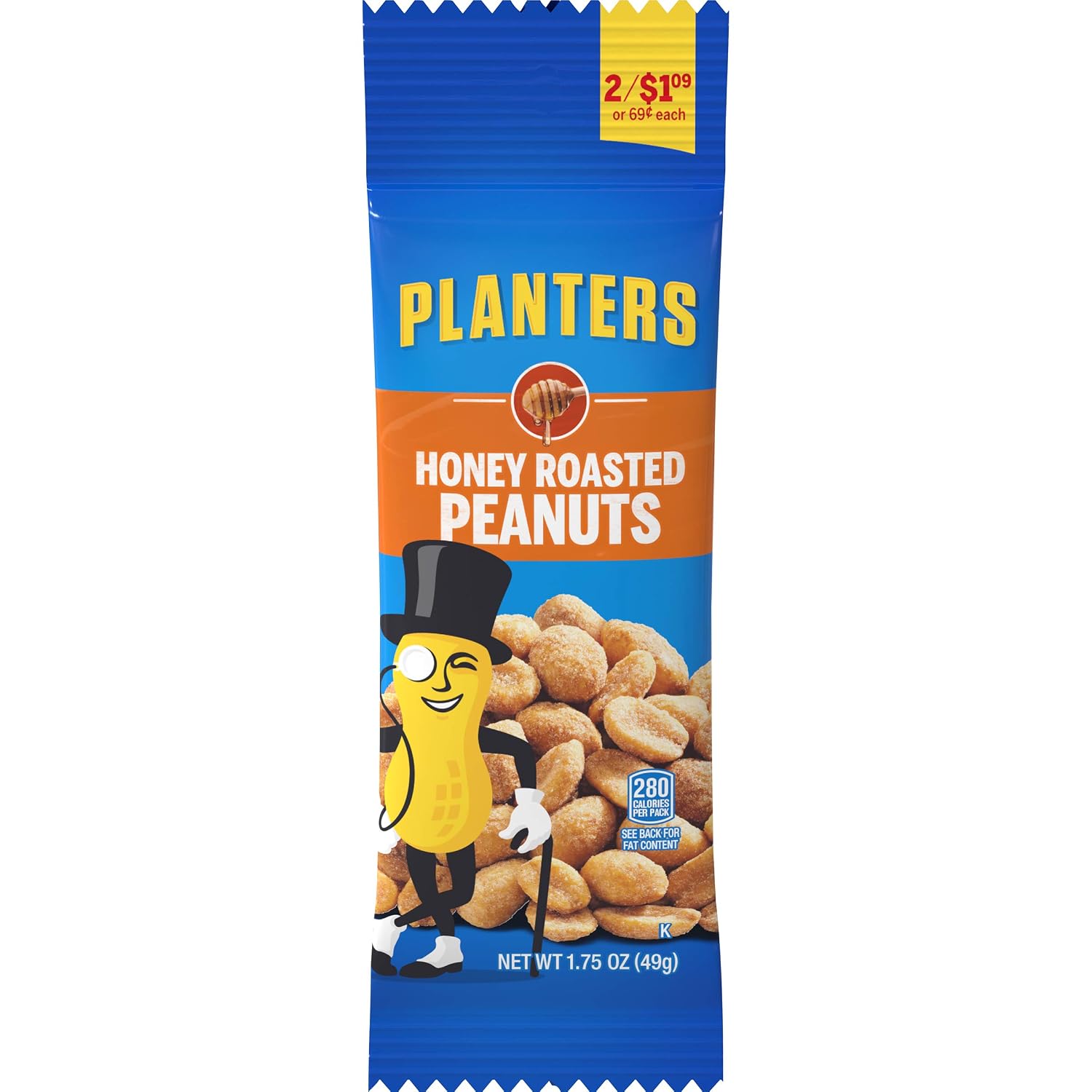 Honey roasted peanuts #6 (029000022133)