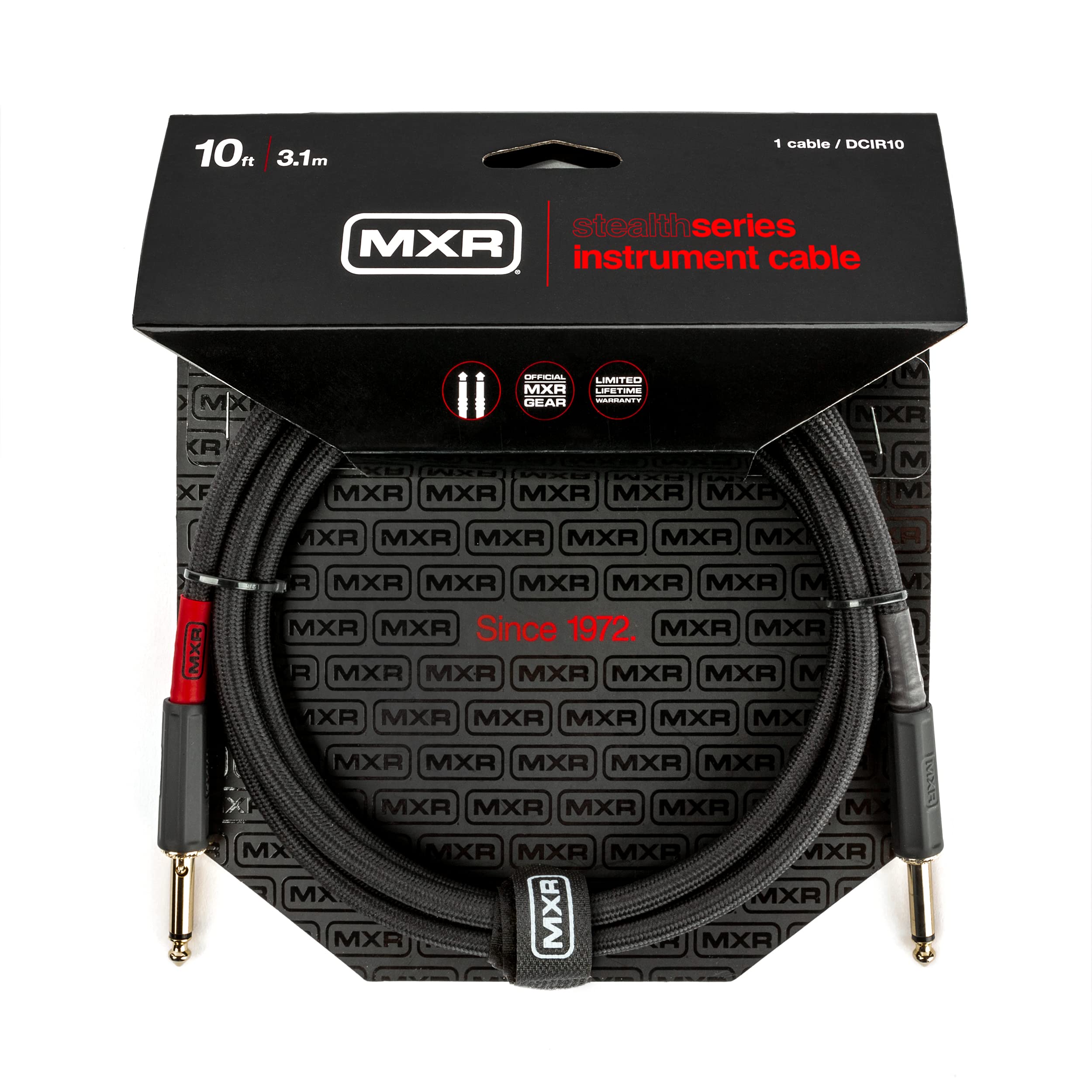 MXR DCIR10 Cable -10ft - 3.1m - Stealth Instrument Cable