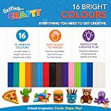 SOL 3 Pack Modelling Clay for Kids 16 Colours Non Hardening Soft Clay view 8