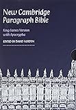 New Cambridge Paragraph Bible with Apocrypha, Black