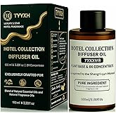 Hotel Diffuser Oil Inspired by Shang-ri-La – Fragrance & Essential Oil Blend for Waterless & Cold Air Diffusers – Lemon, Floral, Oak – Long-Lasting Aroma – Aromatherapy, Home, Spa – 3.38 Fl Oz