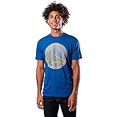 Ultra Game Men's NBA Official Brushed Reflective Logo Tee Shirt