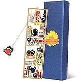 Black Cat Metal Bookmark, Reading Cat Bookmarks with Gift Box, Valentine Gifts, Cat Lover Gifts, Book Lover Gifts, Bookish Items, Gift for Women, Reader, Cat Lover, Retirement, Mom, Lover