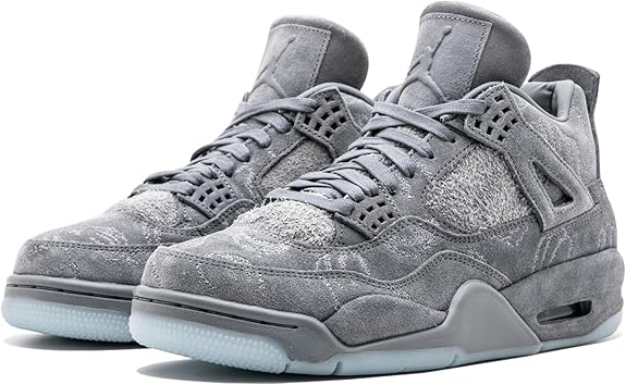retro 4 kaws cool grey