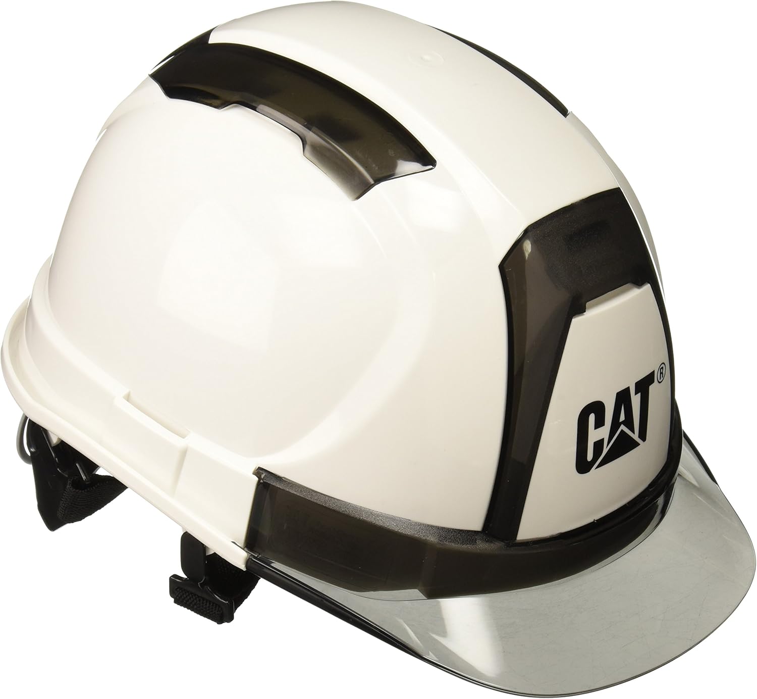 CAT019665 Vented White Hard Hat. ANSI Approved & CE Certified. Amazon
