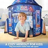 JOYIN Space Rocket Tent Kids Pop Up Glow Night Astronaut Pretend Play view 6