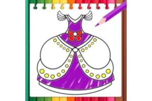 Dresses Fashion Coloring Book