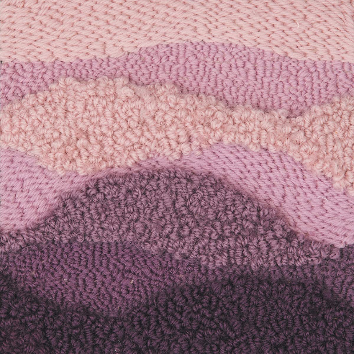 ANCHOR Punch Needle Kit, Mauve Wave, 15cm x 15cm