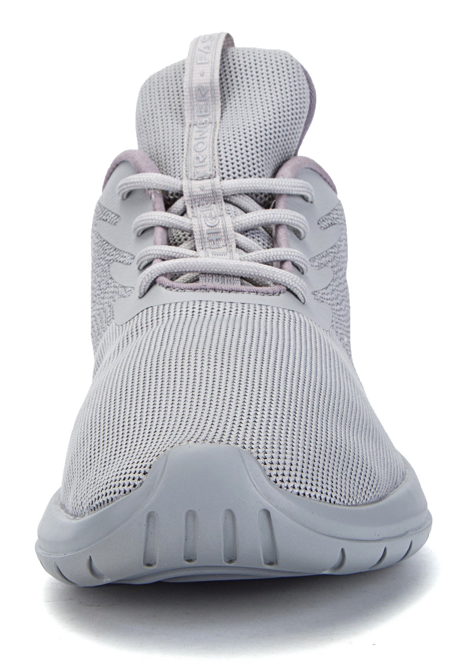 Soulsfeng Men Women Unisex Casual Fashion Sneakers Lightweight Breathable Athletic Sport Shoes (Men US11=EUR45=29CM, Grey)