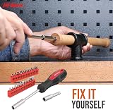 Hi-Spec 39 Piece Small Tool Kit Red with Carry Case Home Office view 6