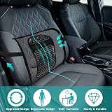 m zimoon 2 Pack Mesh Back Support Lumbar Cushion Ergonomic Office Chair view 2