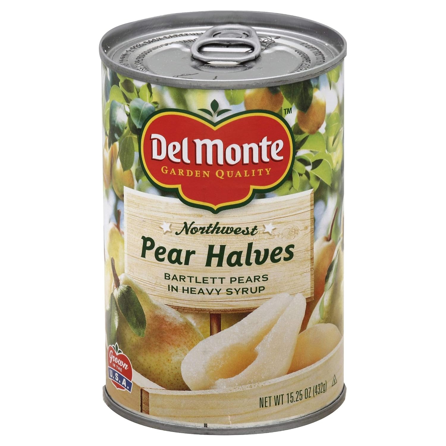 Del Monte pear halves 15oz 15.25oz (024000167259)