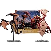 McFarlane Toys - World of Warcraft Red Highland Drake and Black Proto-Drake 2pk 1:12 Scale Posed Figures