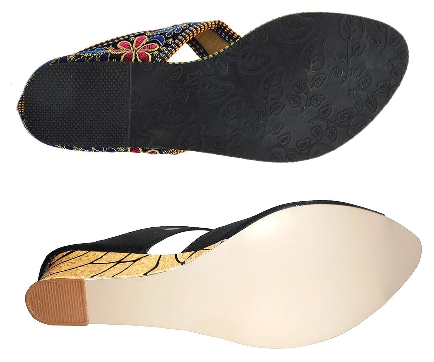 thari choice women's synthetic sandals combo pack