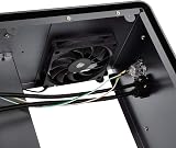 Kolink Rocket V2 Mini ITX PC Case Titanium Grey Aluminium Compact SFF Build view 9