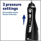 Waterpik Cordless Advanced Water Flosser WP-582UK Black 3 Settings USB Charger view 2