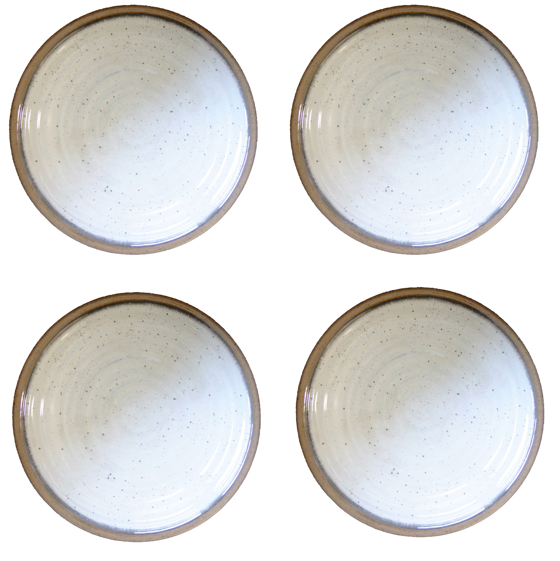 Epicurean Natural Alfresco 26.5cm Melamine Dinner Plates, Set of 4
