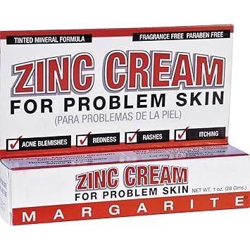 zinc cream for acne