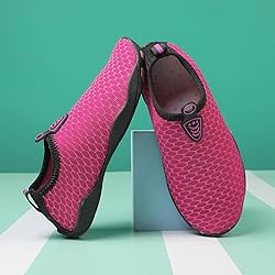 QPT Water Shoes Barefoot Aqua Socks Fast Dry Beach