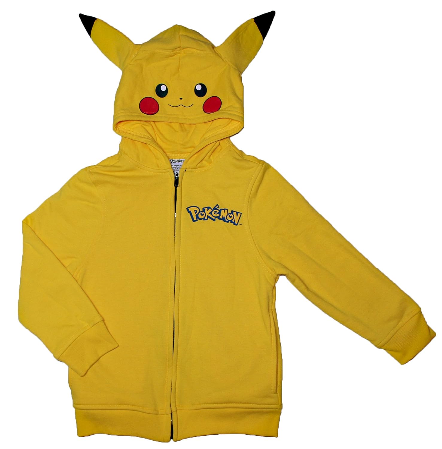 pikachu zip up hoodie