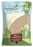 Food to Live Organic Spelt Berries, 8 Pounds