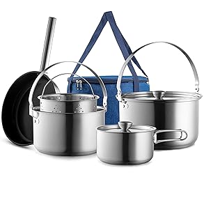 10 Best Camping Cookware For Open Fire Affordable 2021