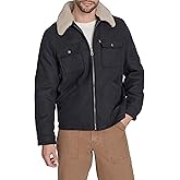Levi's mens Wool Blend Depot Jacket With Sherpa Collar