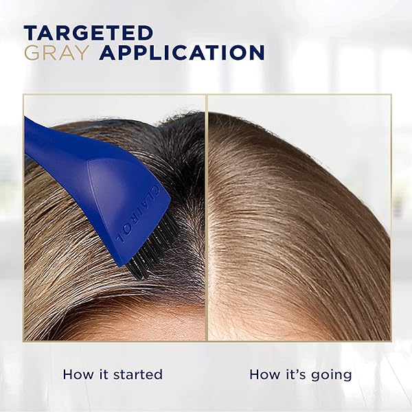 CLAIROL ROOT TOUCH-UP BY NICE’N EASY PERMANENT HAIR DYE, 5 MEDIUM BROWN HAIR COLOR, PACK OF 1