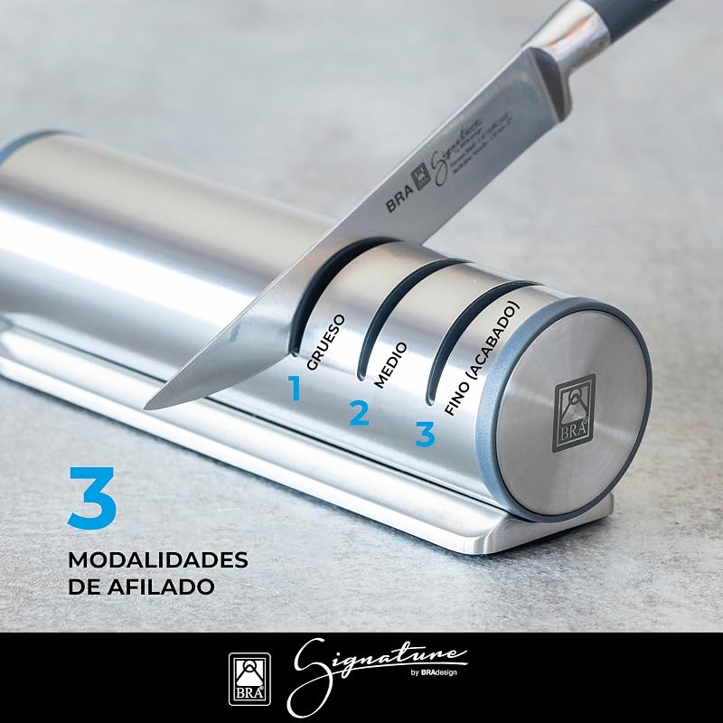 Signature | Afilador de cuchillos, Acero inox 18/10