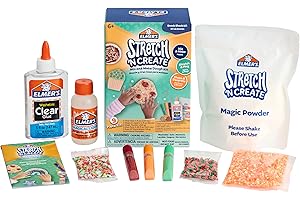 Elmer’s Stretch 'N Create Dough Kit, 3 Ways to Play, Snack Shack Kit, 9 Count
