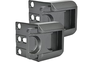 CZU Home Door Lock Security, Upgraded Safety Childproof Door Reinforcement Lock Latch (2-Pack), Extra Defend Door Lock for Inward Swinging Door