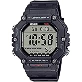Casio AE-1600H Series | Black | 10-Year Battery | LED Illuminator | Digital Watch