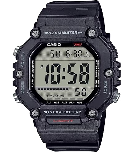 Amazon.com: Casio Mud Resistant Stainless Steel Quartz Watch with