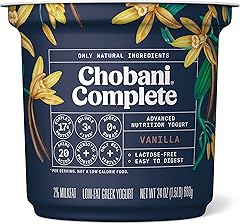 Chobani Complete Greek Yogurt Vanilla 24 Ounce