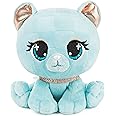 GUND P.Lushes Designer Fashion Pets Audrey Park Panther Premium Cat Stuffed Animal Soft Plush with Glitter Sparkle, Blue, 6”