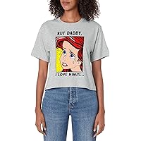 Disney The Little Mermaid Ariel But Daddy I Love Him Comic Women's