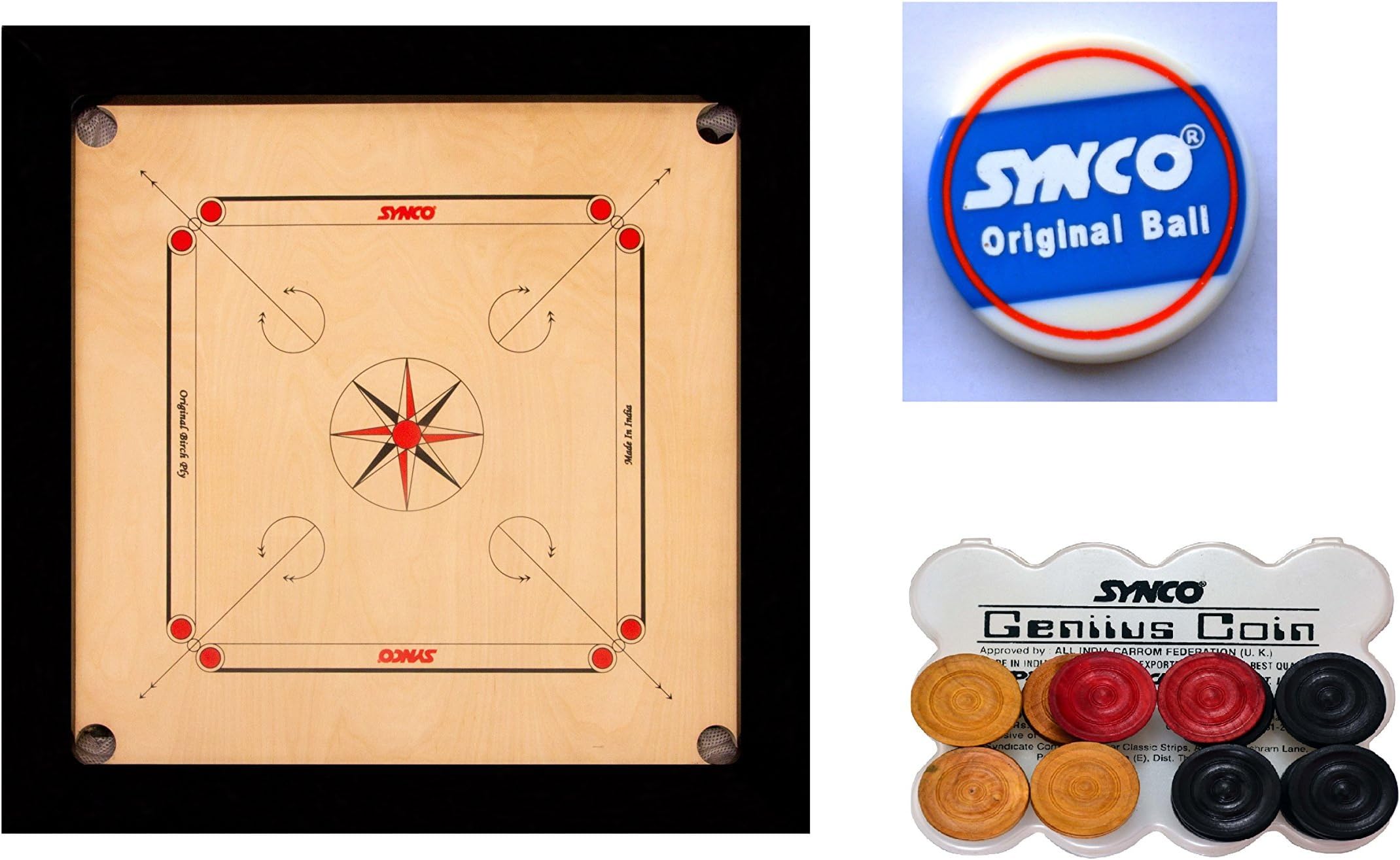 Synco Practice Series - Tournament 12mm (Full Set - Genius Coin + Original Ball Striker)