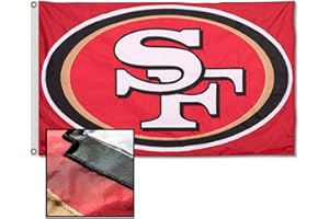 WINCRAFT San Francisco 49ers Embroidered Nylon Flag