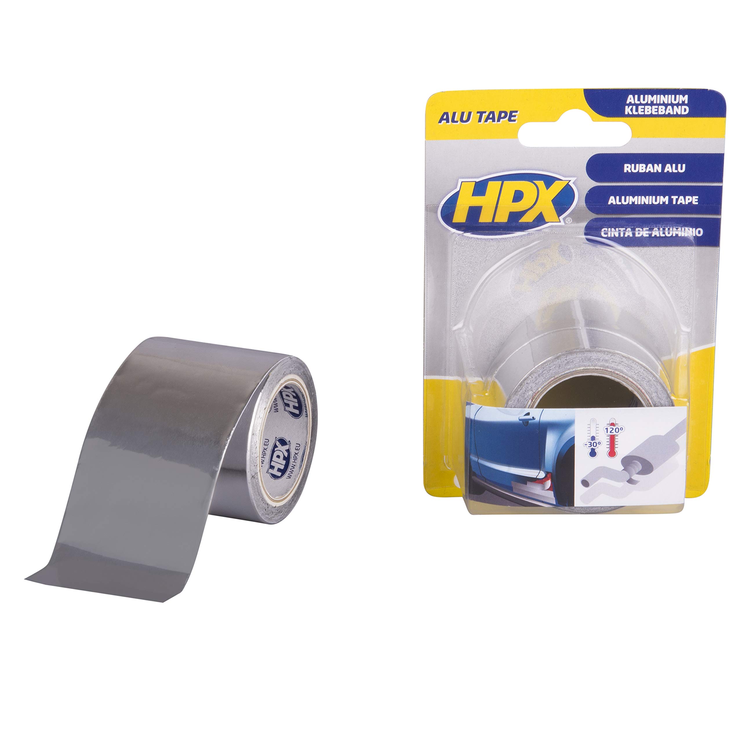 HPX MZC30 Aluminium Tape, 50 mm x 5 m