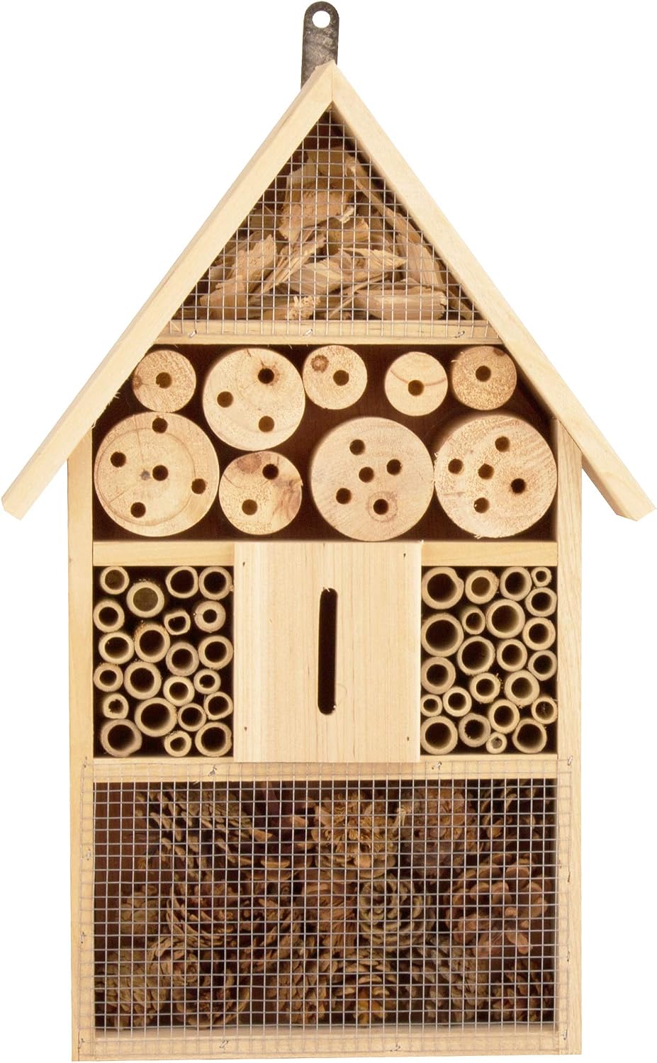 CASA PARA INSECTOS MARIQUITAS HOTEL MADERA INCUBADORA: Amazon.es ...