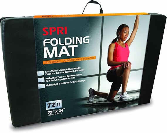 spri folding exercise mats