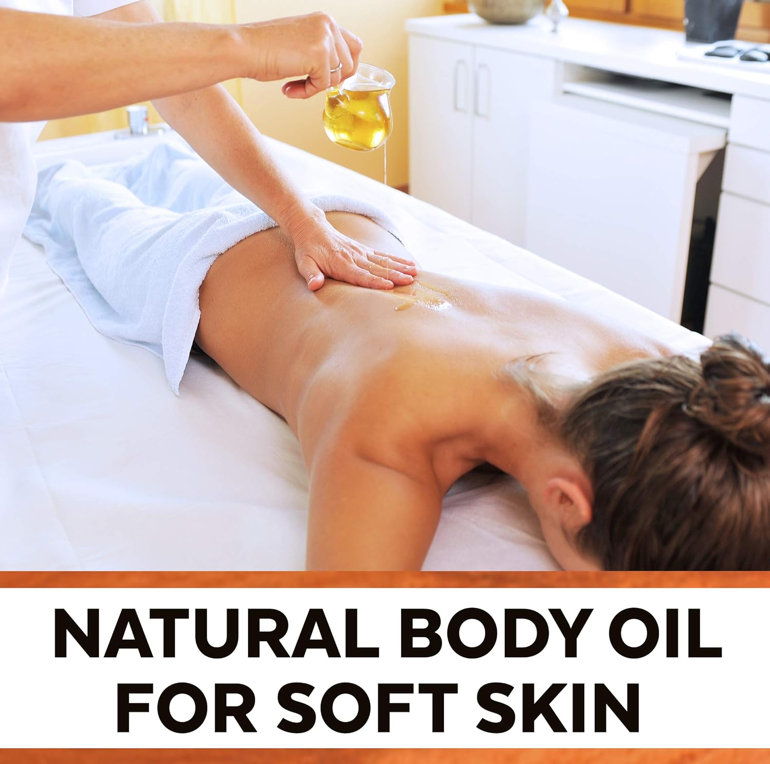 Almond Oil (16 oz); Sweet Almond Oil for Skin or Almond Oil for Hair, The Perfect Natural Body Oil for Women, Great as Unscented Massage Oil : Beauty