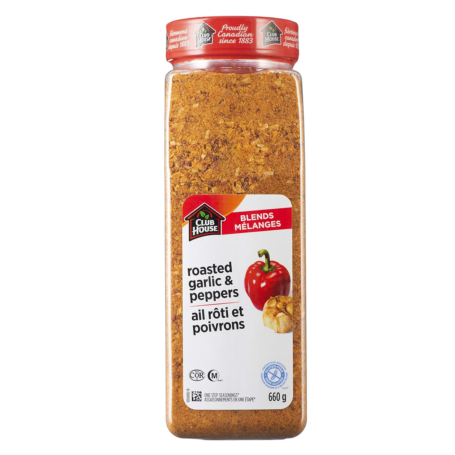 Club House Roasted Garlic And Red Pepper One Step Seasoning 660g Imported From Canada Amazon Com Grocery Gourmet Food
