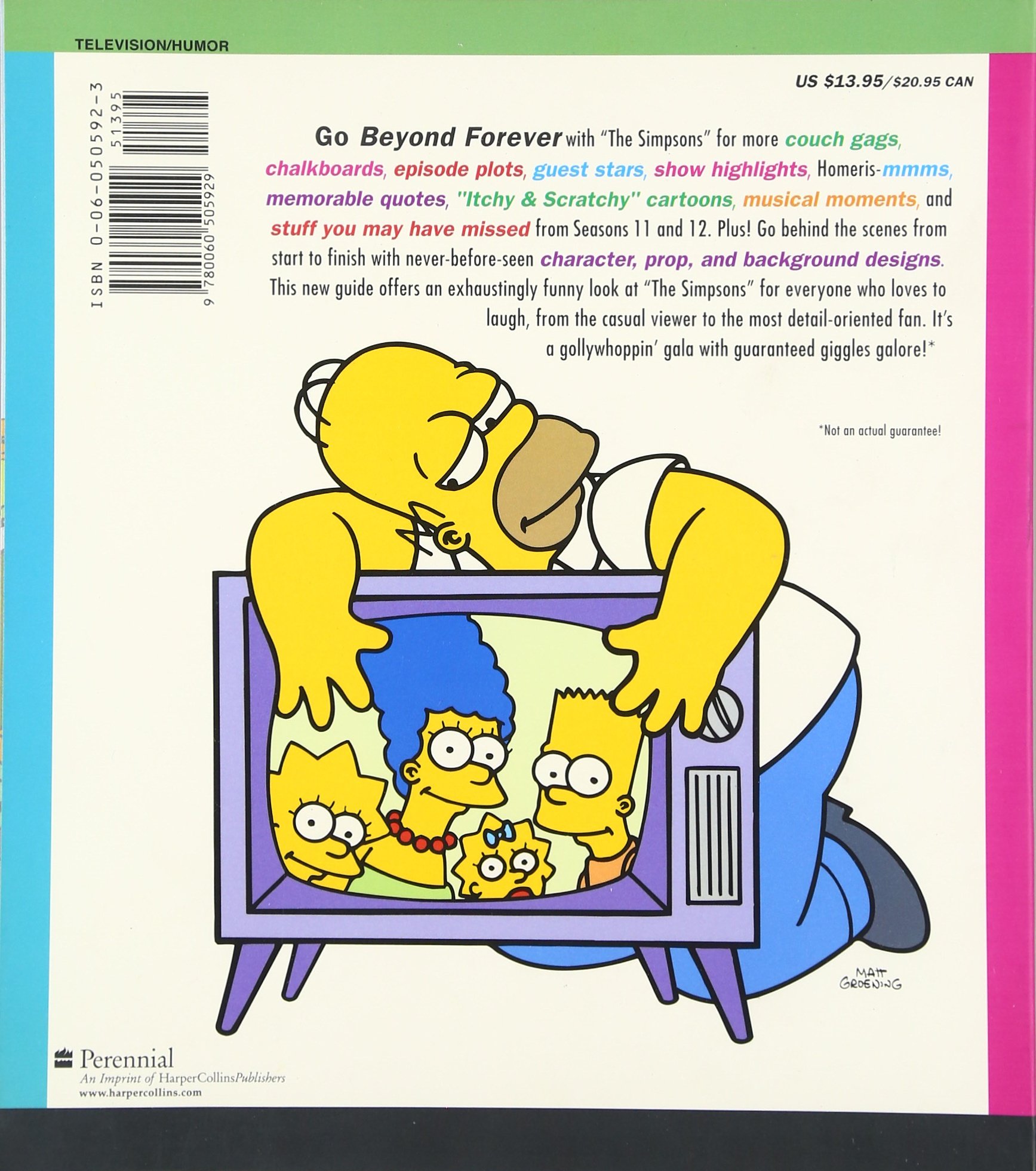The Simpsons Beyond Forever A Complete Guide To Our Favorite