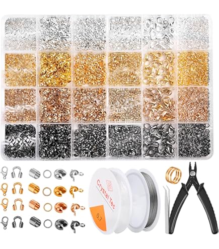 Beadalon Fil à Enfiler Pour Perles En Acier Inoxydable 49 Brins